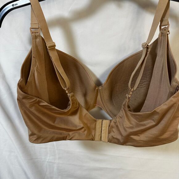 Auden nursing bra Lightly lined full coverage t shirt 40DD nude color - Picture 3 of 8